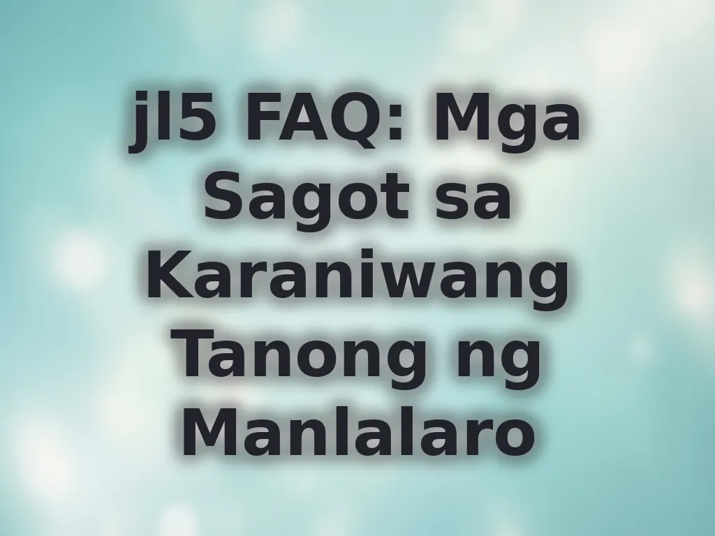 Mga sagot sa tanong tungkol sa account
